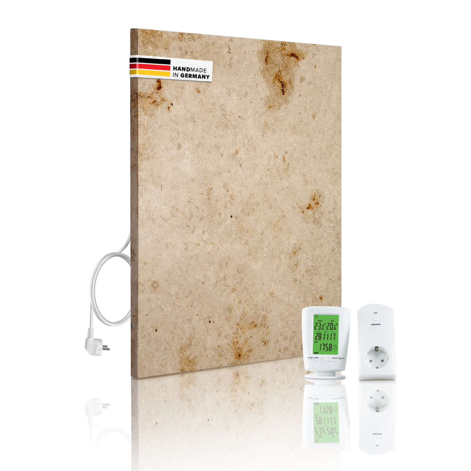 Riscaldamento a infrarossi in marmo 500 watt - lymponite