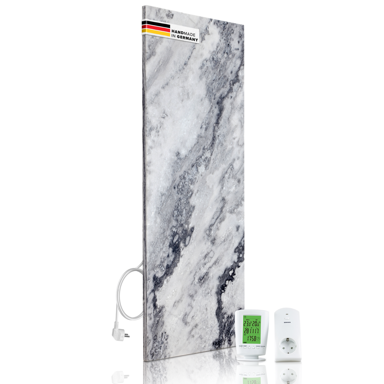 Riscaldamento a infrarossi 800 watt fatti di pietra naturale - Qarama (B -Goods)