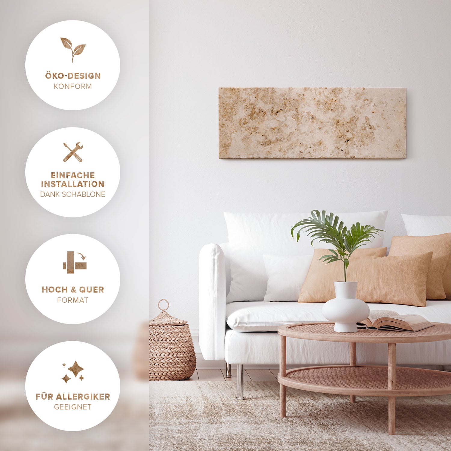 Riscaldamento a infrarossi in marmo 500 watt - lymponite