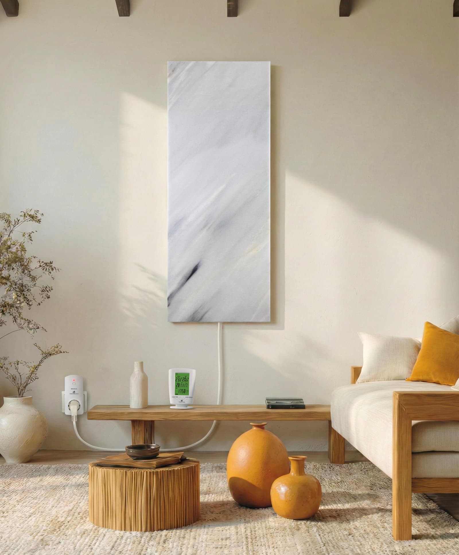 Marmo bianco 800 watt