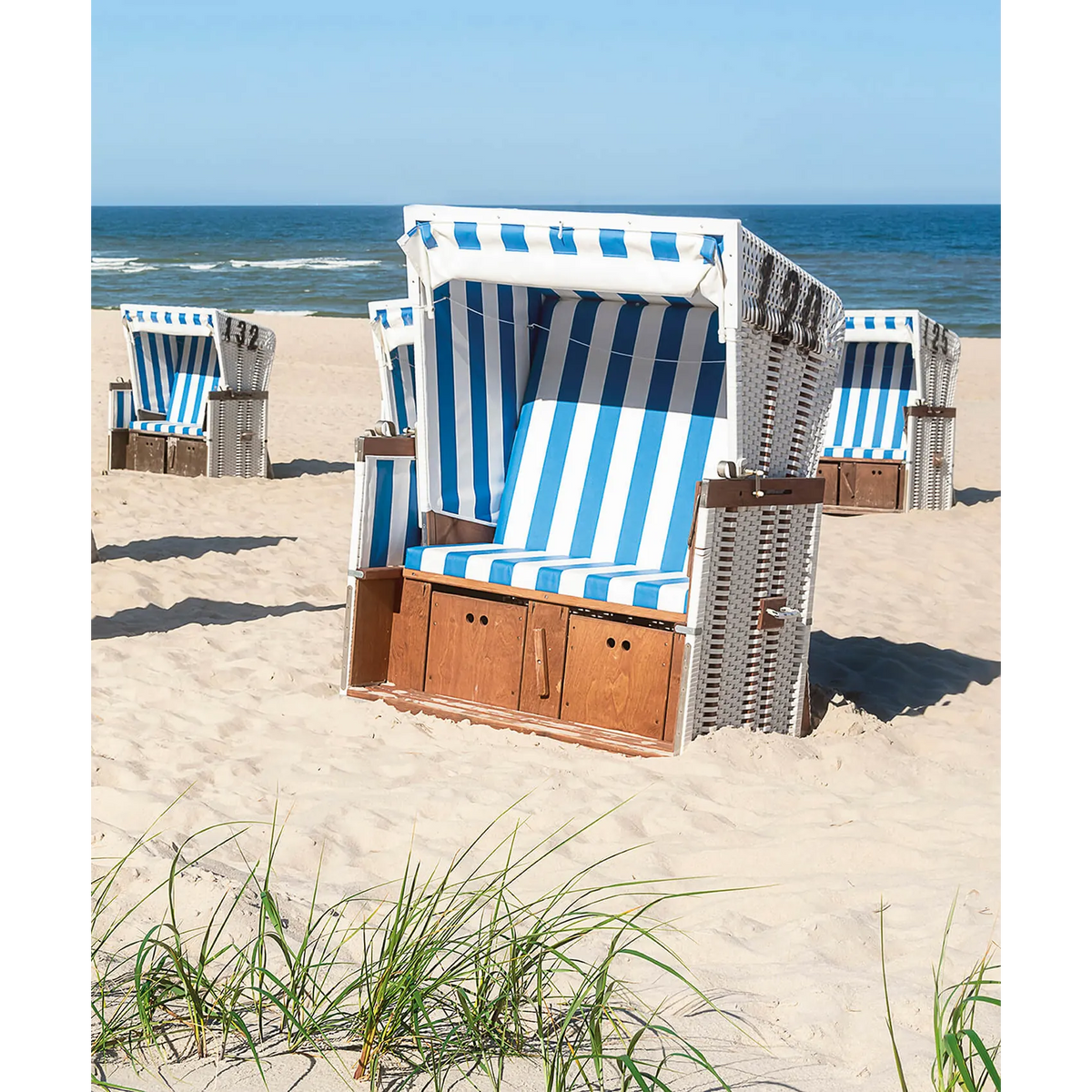 Strandkorb Motiv 500W – Produktansicht