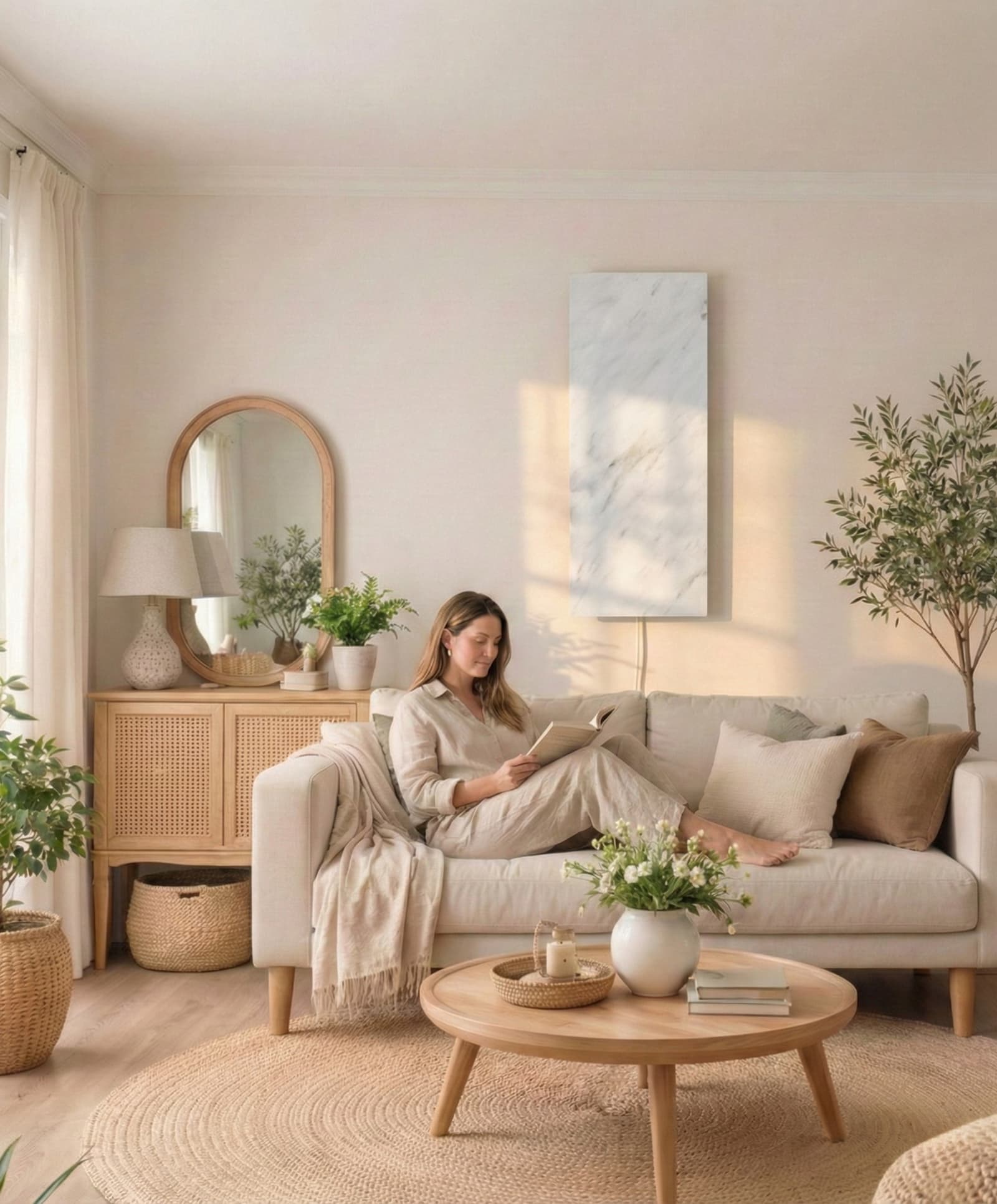 Marmo bianco 800 watt